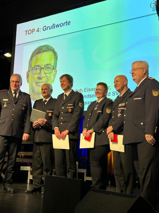 Ehrung von Daniela Stroppel 